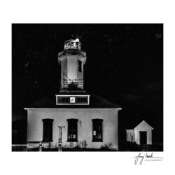 Wilson Lighthouse at Night (Ft. Worden, WA 2018)